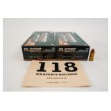 BLAZER 9MM LUGER 124 GR FMJ 2 BOXES(100 RNDS)