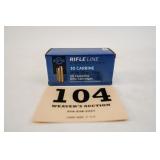 PPU 30 CARBINE SP RN 110 GR 1 BOX(50 RNDS)