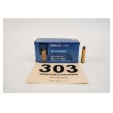 PPU 30 CARBINE SP RN 110 GR 1 BOX(50 RNDS)