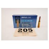 PPU 6.5X52 CARCANO 123GR SP 1 BOX(20 RNDS)