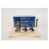 PPU 30 CARBINE SP RN 110 GR 1 BOX(50 RNDS)