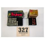 TWO PARTIAL BOXES OF 357MAG AMMO