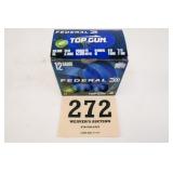 FEDERAL 12GA, 2 3/4", 1 1/8 OZ, 1 BOX(25 RNDS)