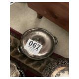 Silver plate serving bowl