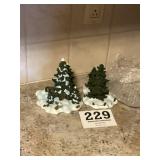 Department 50 Christmas trees