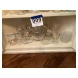 Glassware shelf lot