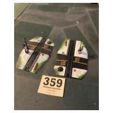 Railroad layout crossings