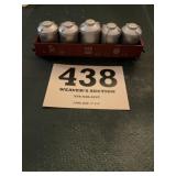 H O gauge D&H hopper car number 33507 with