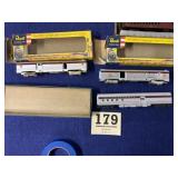 3 PRR HO Gauge Cars, 8116 Baggage, 8107 Baggage,