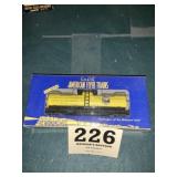 American Flyer national toy, train museum tank