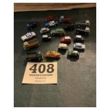 Diecast cars, and trucks