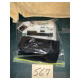 Plasticville House and garage