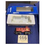 Industrial oO27 scale Santa Fe caboose number