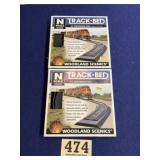 N scale track bed