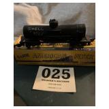 American Flyer shell tank car number 625