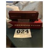 American Flyer Box car number 642
