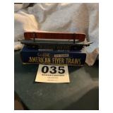 American Flyer C&N W RY Flat car number 42597