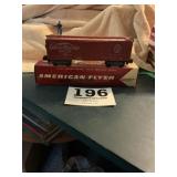 American Flyer Silver meteor box car number 970