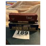 American Flyer Santa Fe, the chief box car number