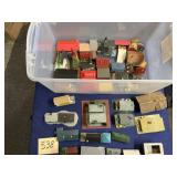 N Scale Train buildings and houses lot