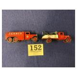 Die Cast Texaco and Rajah Temple Antique And