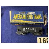 2 American Flyer Hopper Cars, Wabash 940 & B&O