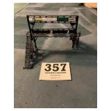 Model railroad track crossover