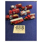 Diecast fire truck lot some Ertl