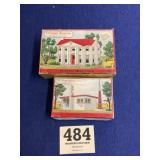 Plasticville TV transmitting station in colonial