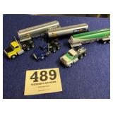 Winross Diecast tanker lot, BP, Sunoco and Shell