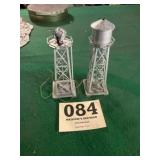 Water tower, and light tower