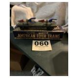 American Flyer Rocket transport flat car number