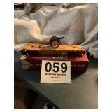 American Flyer F Y & P RR Flat car with Canon