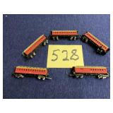 N Scale Train car lot with caboose Central