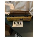 American Flyer C&N W RY flat car number 42597