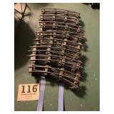American flyer curve track lot of 40 pieces