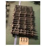 American flyer straight track a lot of 40 pieces