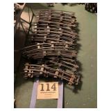 American flyer curved track a lot of 40 pieces