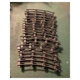 American flyer curved train track a lot of 30