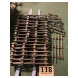American flyer straight track lot of 39 pieces