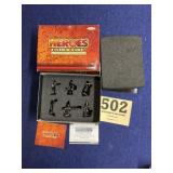 Corgi Heroes under fire hand, painted metal