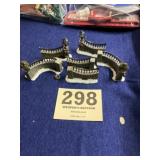 Decorated Christmas stone walls