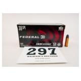 FEDERAL 38 SPL AMERICAN EAGLE 158GR 1 BOX(50