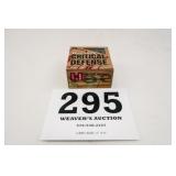 HORNADY 9MM LUGER CRITICAL DEFENSE 115GR 1 BOX(25