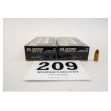 CCI BLAZER 9MM 124GR FMJ 2 BOXES(100 RNDS)