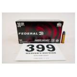 FEDERAL 38 SPL AMERICAN EAGLE 158GR 1 BOX(50
