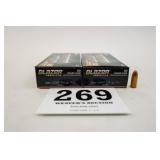 CCI BLAZER 9MM 124GR FMJ 2 BOXES(100 RNDS)