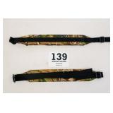 2 CAMO CANVAS SLINGS