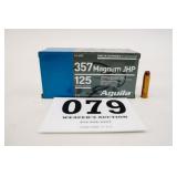 AGUILA 357MAG 125GR JHP 1BOX(50RDS)