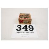 HORNADY 9MM LUGER CRITICAL DEFENSE 115GR 1 BOX(25